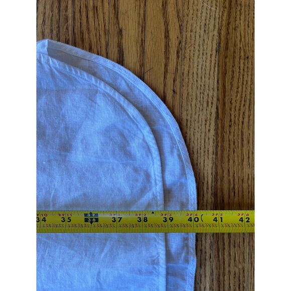 NWT  QUINCE White 100% European Linen Button Up Shirt Dress  Women's Size XL - Picture 10 of 13